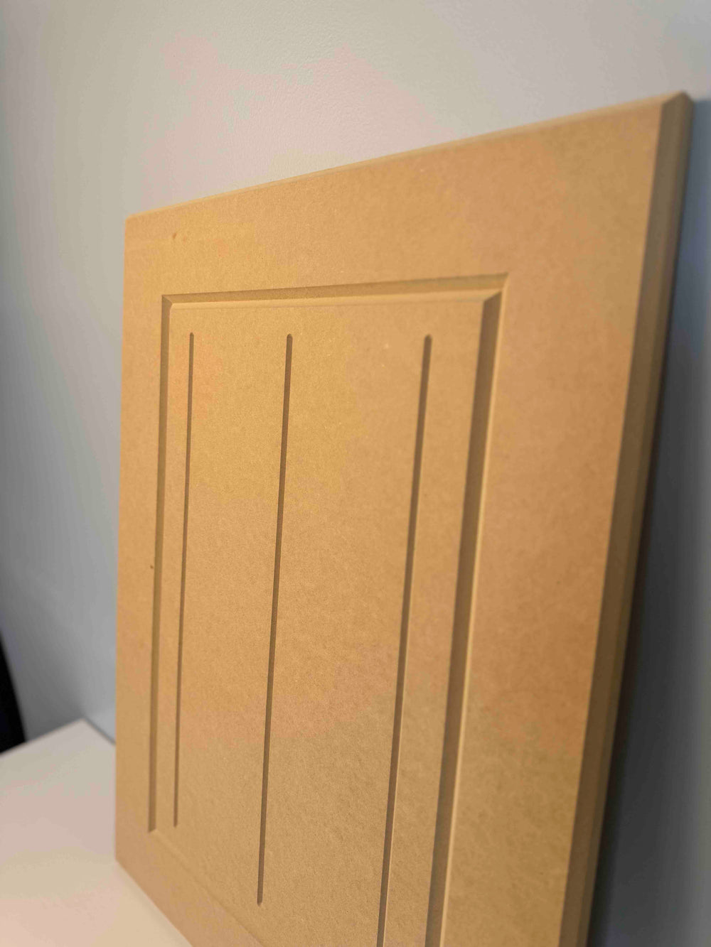 Slab Bevel V-Groove - Custom MDF Door