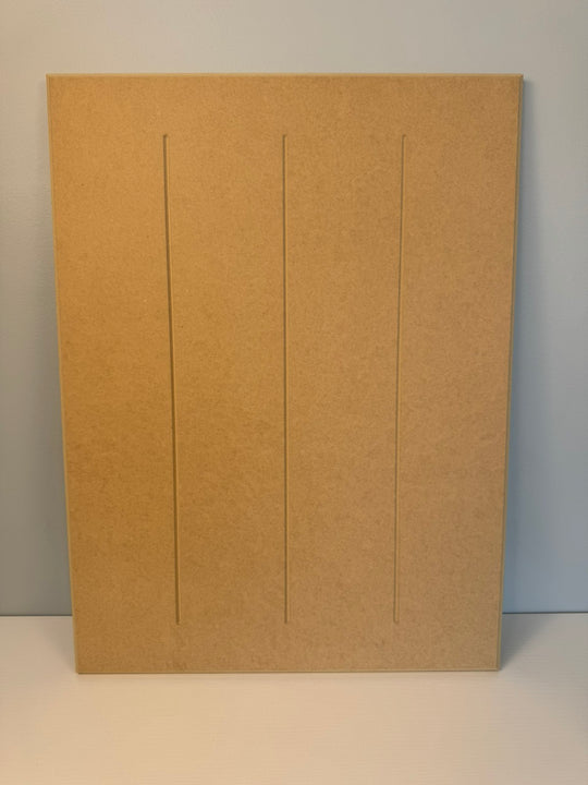 Slab V-Groove - Custom MDF Cabinet Door