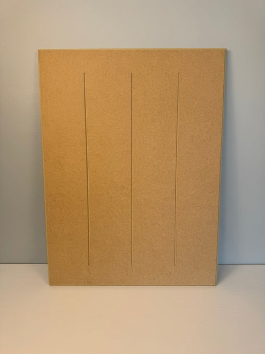 Slab V-Groove - Custom MDF Cabinet Door