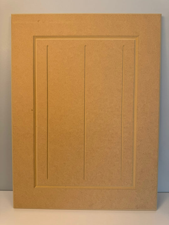 Slab Bevel V-Groove - Custom MDF Door